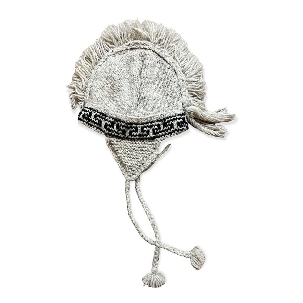 Snow lion kids wool Greek Mohawk hat